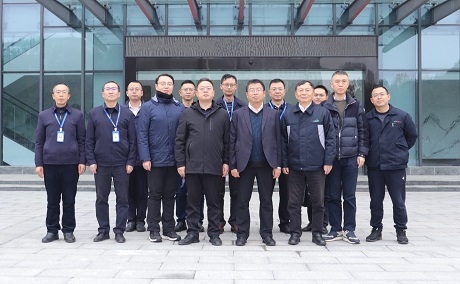 蒋文春率队莅临绵阳九游老哥J9俱乐部官网公司调研领导工作